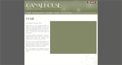 Desktop Screenshot of canalhouse.be